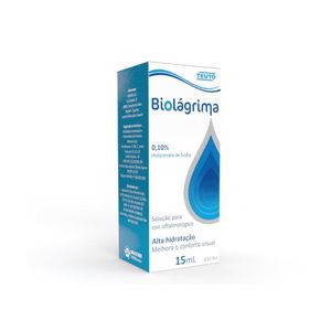 Biolágrima 0,10%/mg Solução Oftálmica 15ml