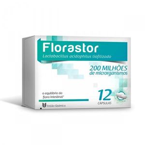 Florastor Probiótico com 12 capsulas