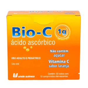 Bio C 1G com 30 Comprimidos Efervecentes União Química
