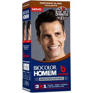 Tonalizante Bozzano Homem Castanho Claro
