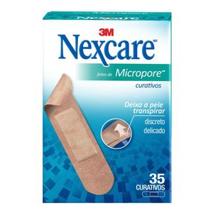 Curativo Nexcare Micropore com 35 unidades