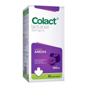 Colact Ameixa Solução Oral Lactulose 120mL