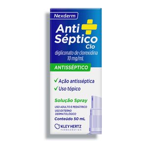 Antisséptico Hertz Solução Tópica Spray 50Ml