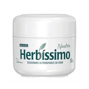 Desodorante Creme Herbissimo Neutro Sem Perfume 55G