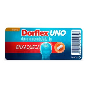 Dorflex Uno Enxaqueca 1g com 4 Comprimidos