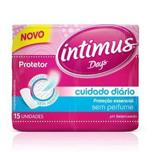 Protetor Diario Intimus Days com Perfume Sem Abas com 15 unidades