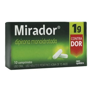 Mirador 1g com 10 Comprimidos