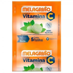 Melagrião Sabor menta 5 pastilhas sem Açúcar