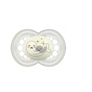 Chupeta Mam Original Night +6 Meses Neutra com 1 Unidade