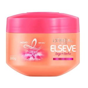 Creme De Tramento Elseve Longo Dos Sonhos 300G