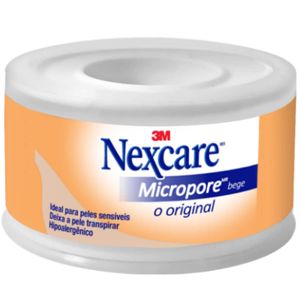 Esparadrapo Nexcare Micropore 25Mmx4,5M Bege