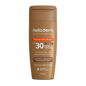 Helioderm Efeito Dourado FPS30 200mL