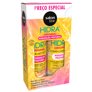 Kit Salon Line Hidra Original Shampoo +Condicionador 300mL