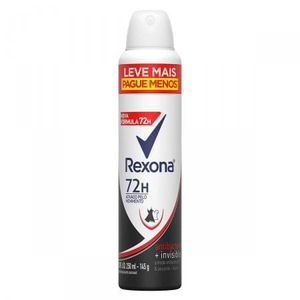Desodorante Rexona Antibacterial + Invisible Aerossol Antitranspirante 72h com 250ml