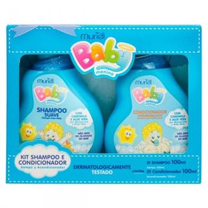 Kit Shampoo+Condicionador Menino Baby 100Ml