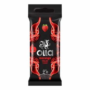 Preservativo Olla Morango com 6 unidades