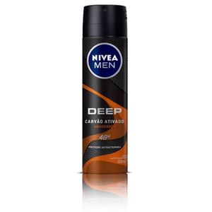Desodorante Nivea Men Deep Amadeirado Aerossol 150mL