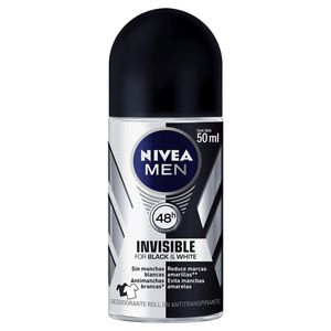 Desodorante Rollon Nivea Masculino Invb Black Power 50Ml