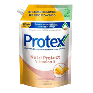 Refil Sabonete Líquido Protex Nutri Protect Vitamina E 900ml