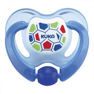Chupeta Kuka Lovely Orto Color Azul N2