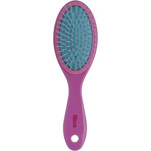 Escova de Cabelo Ricca Colors Oval Midi com 1 Unidade
