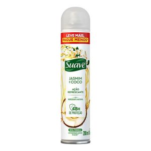 Desodorante Suave Jasmim e Coco Aerosol 200ml