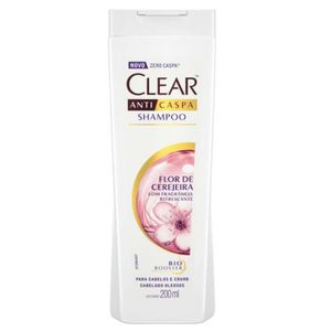 Shampoo Anticaspa Clear Flor Cereja 200Ml