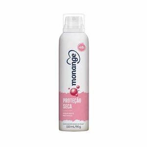 Desodorante Aerossol Monange Proteção Seca Feminino com 150ml