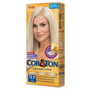 Tintura Cor&Ton Niely Louro Platinado 12.11