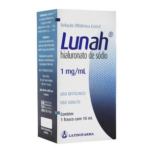 Colírio Lunah 1mg com 10ml
