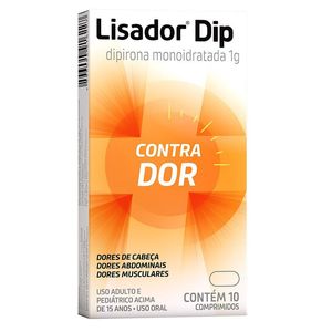 Lisador Dip 1G Com 10 comprimidos