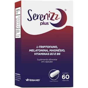 Serenizz Plus 500mg Herbamed 60 Cápsulas