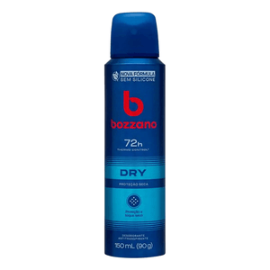 Desodorante Antitranspirante Aerosol Bozzano Dry Masculino 48h 150ml