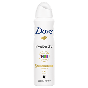 Desodorante Antitranspirante Aerosol Dove Invisible Dry 48h 150mL