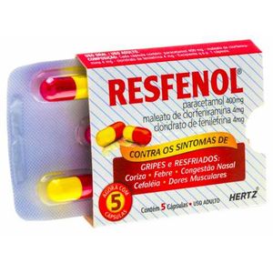 Resfenol Com 5 Capsulas