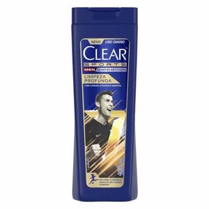 Shampoo Clear Men Sports Anticaspa Limpeza Profunda 400ml