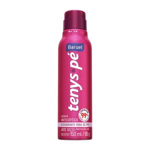 Desodorante Aerossol Jato Para Os Pés Tenys Pé Woman 150ml