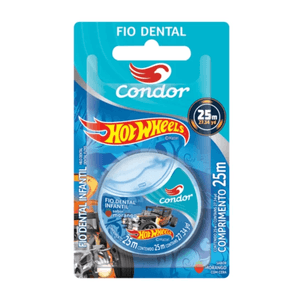 Fio Dental Condor Hot Wheels 25M