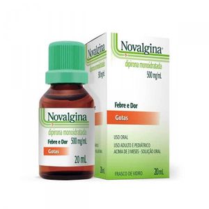 Novalgina 500Mg/Ml Solucao Oral Gotas 20Ml
