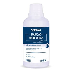 Soro Fisiológico Farmax 0,9% Cloreto de Sódio 100mL