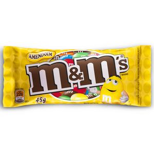 Chocolate Nestle M&Ms Confeito Amendoim 49G