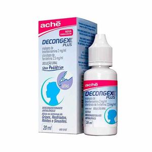 Decongex Plus Solucao Oral 20Ml