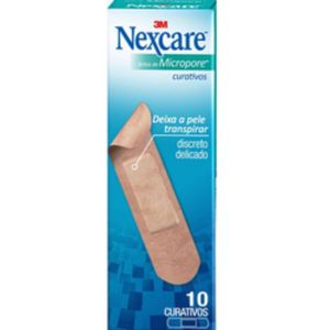 Curativo Nexcare Micropore com 10 unidades