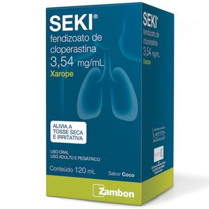 Seki Xarope 3,54mg com 120ml Zambon