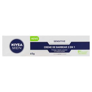 Creme Barbear Nivea For Men Sensitive 65G