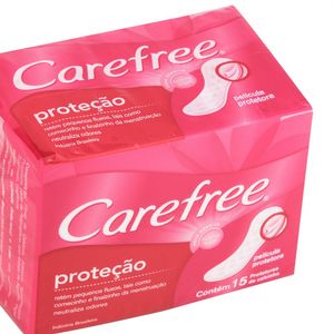 Absorvente Carefree Original Anatomico com 15 unidades