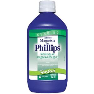 Leite de Magnésia Phillips Hortelã Suspensão Oral 350ml