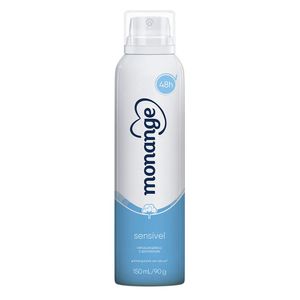 Desodorante Aerossol Monange Sensivel Sem Perfume 150Ml