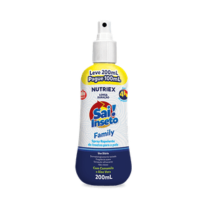 Spray Repelente Sai Insetos Family 4 horas 200ml