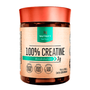 100% Creatine em cápsula